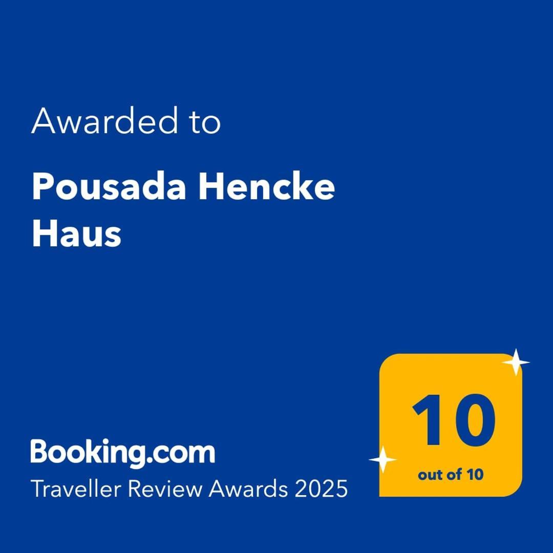 Pousada Hencke Haus Canela Bagian luar foto